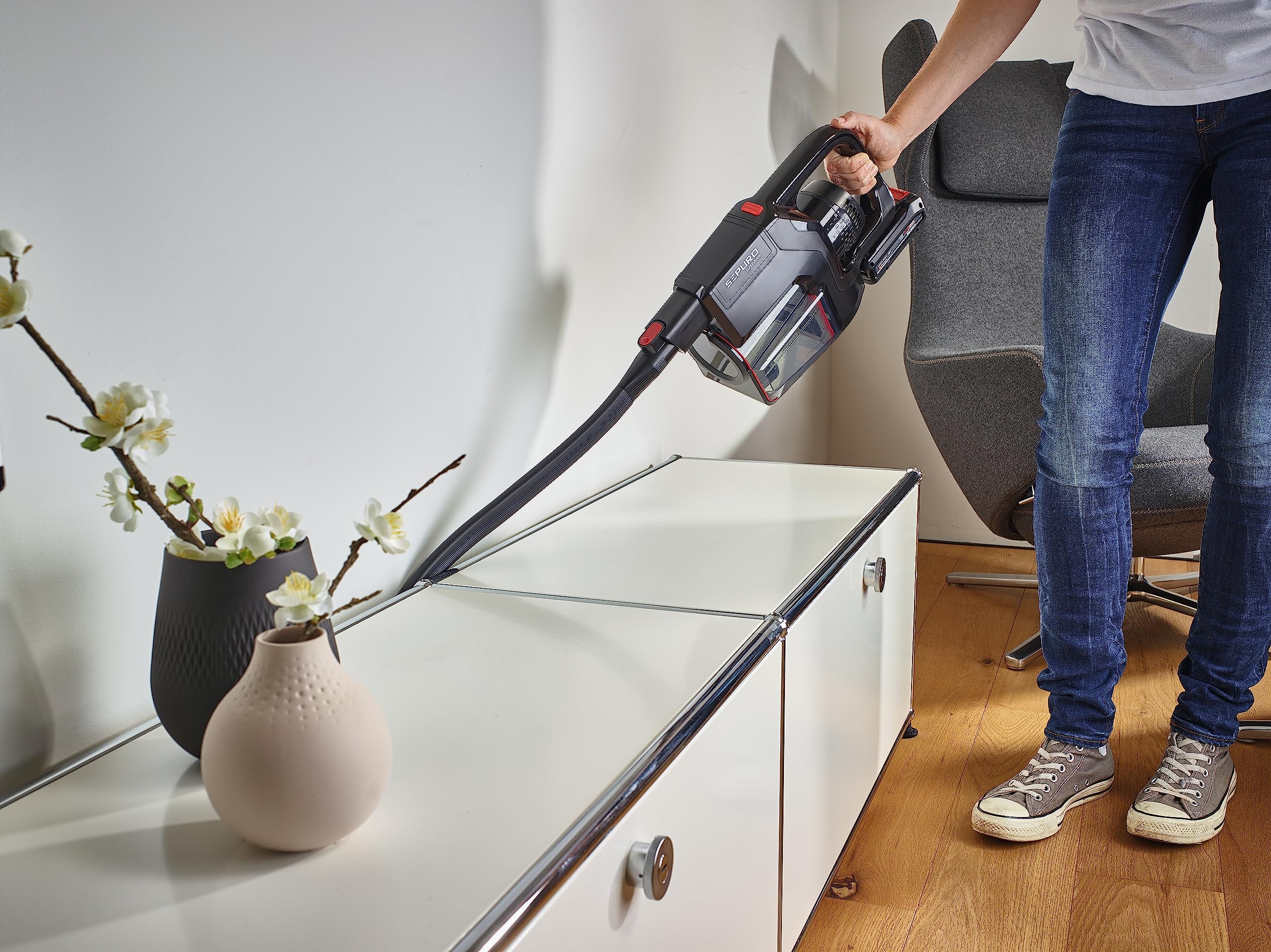 Image secondaire de Suceur Plat Flexible Sans Fil Severin 7269