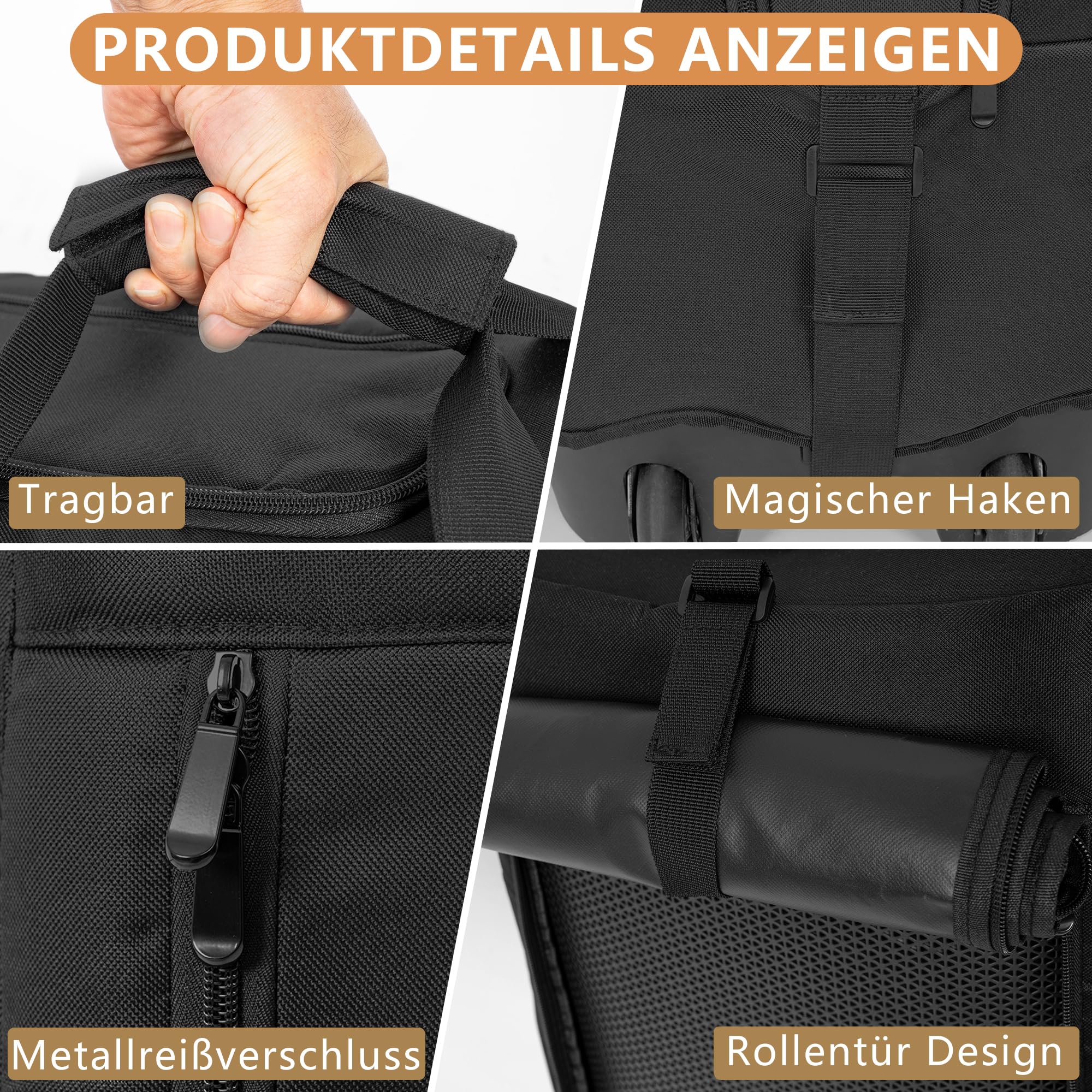 Lautsprecher-Tragehülle kompatibel mit JBL Party Box | Kompatibel mit JBL PartyBox 1000,mit Rollen für einfachen Transport, staubgeschützt
