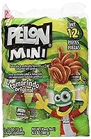 Vista 1 de Mini Pelon Pelo Rico Tamarind Push Up Candy, 12 unidades, bolsa de 6.3 onzas