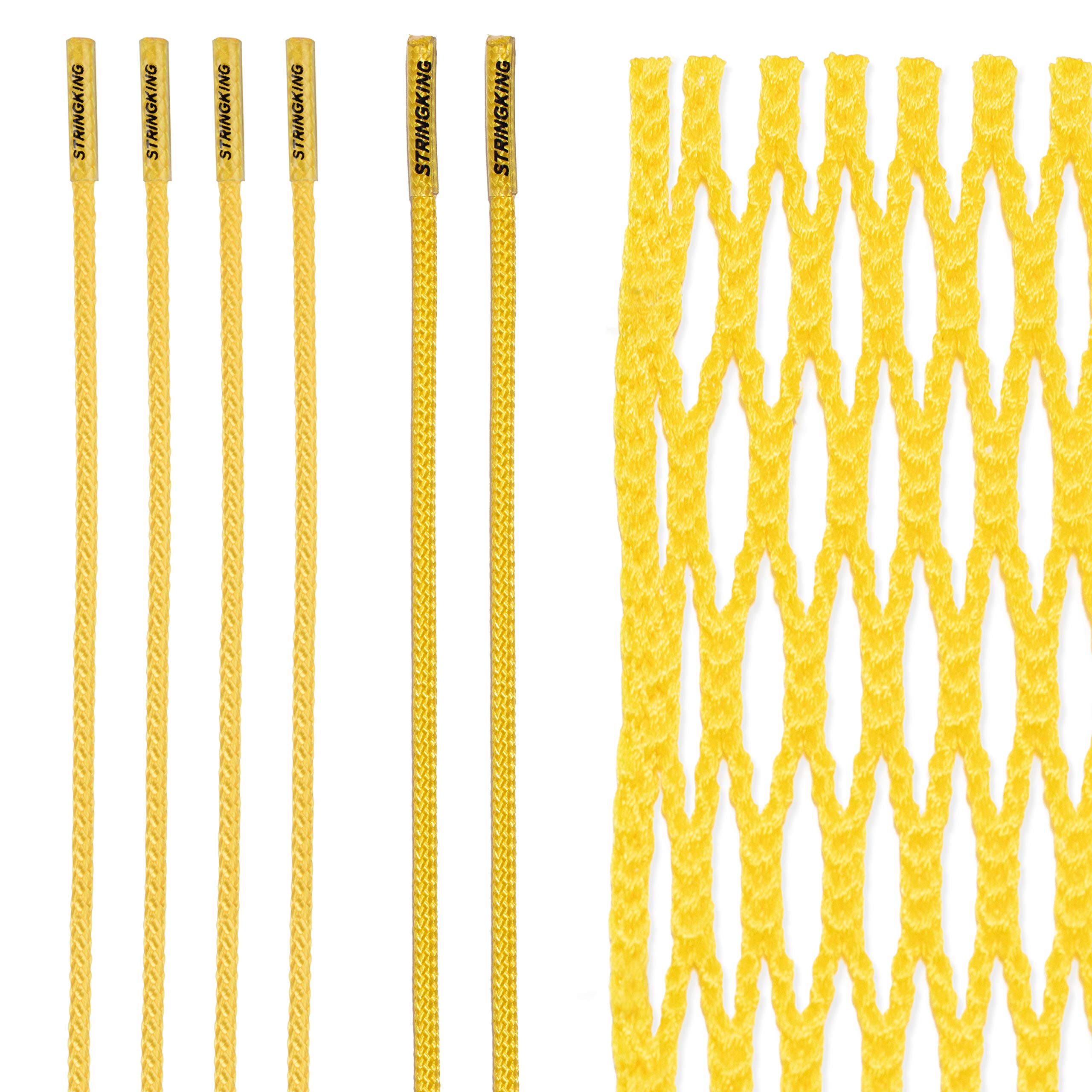 StringKing Type 4s Lacrosse Mesh Kit - Semi-Soft Performance Mesh With Strings