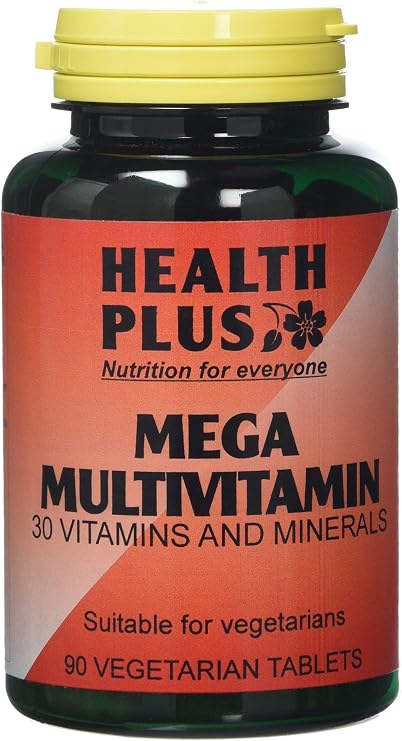 Health Plus Mega Multivitamin One-a-day Multivitamin Supplement - 90 Tablets