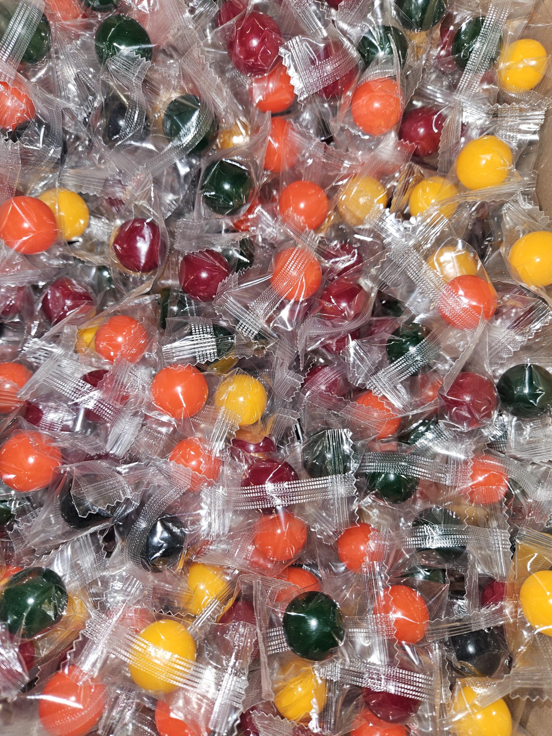 Jawbreakers Wrapped Bulk | Hard Candy - Individually Wrapped -Jaw breakers (1LB)