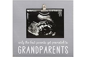 Pearhead Distressed Gray Grandparents Picture Frame: Cherished Memories