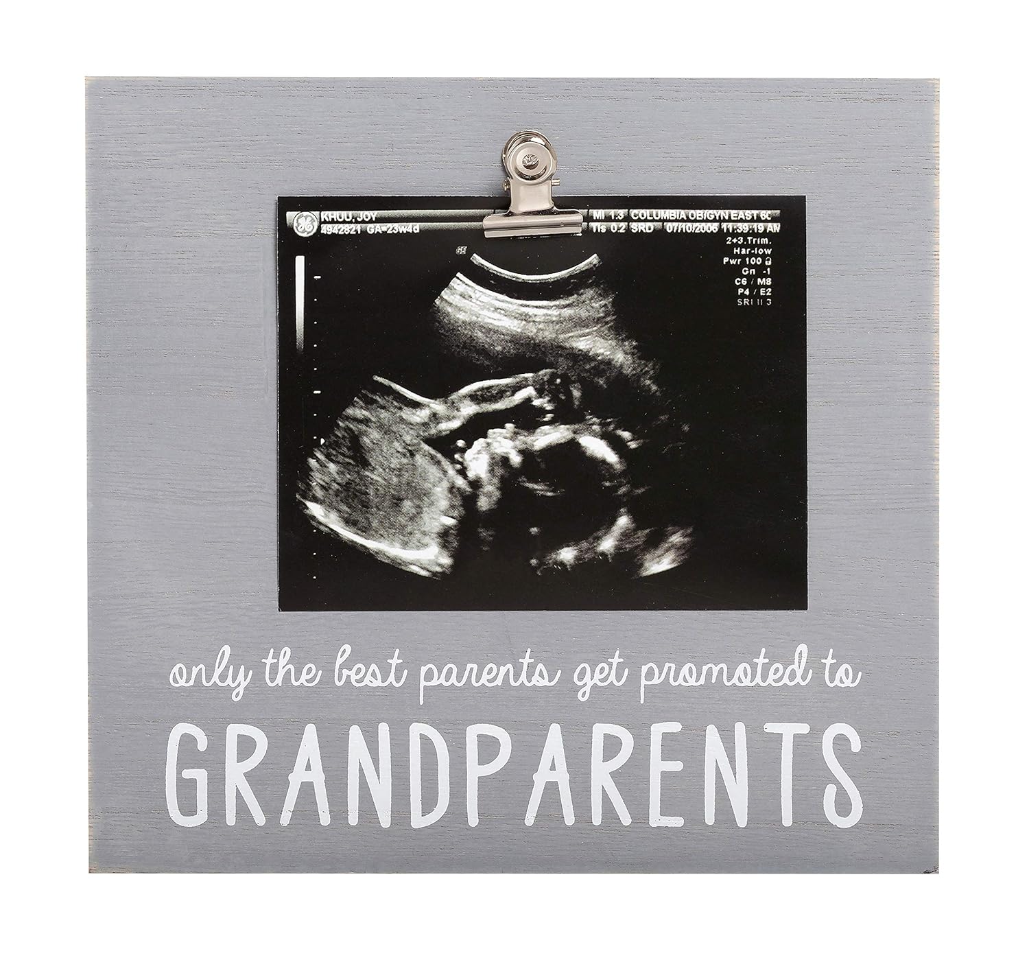 Pearhead Grandparents Pregnancy Announcement Sonogram Picture Frame Ultrasound Photo Gift and Pregnancy Reveal Keepsake for Grandmothers and Grandfathers