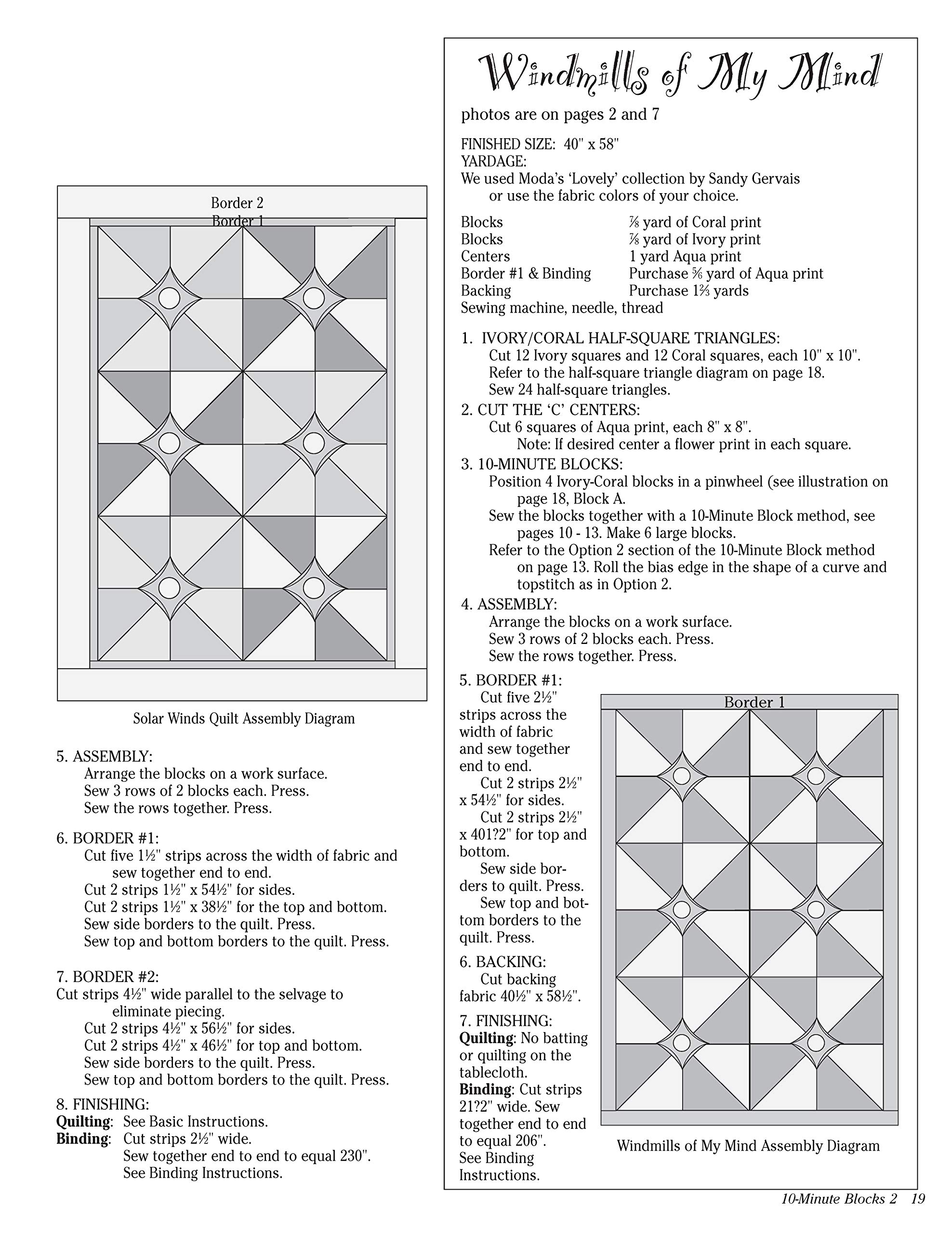 10-Minute Blocks 2: Variations on 3-Seam Squares - Image 5