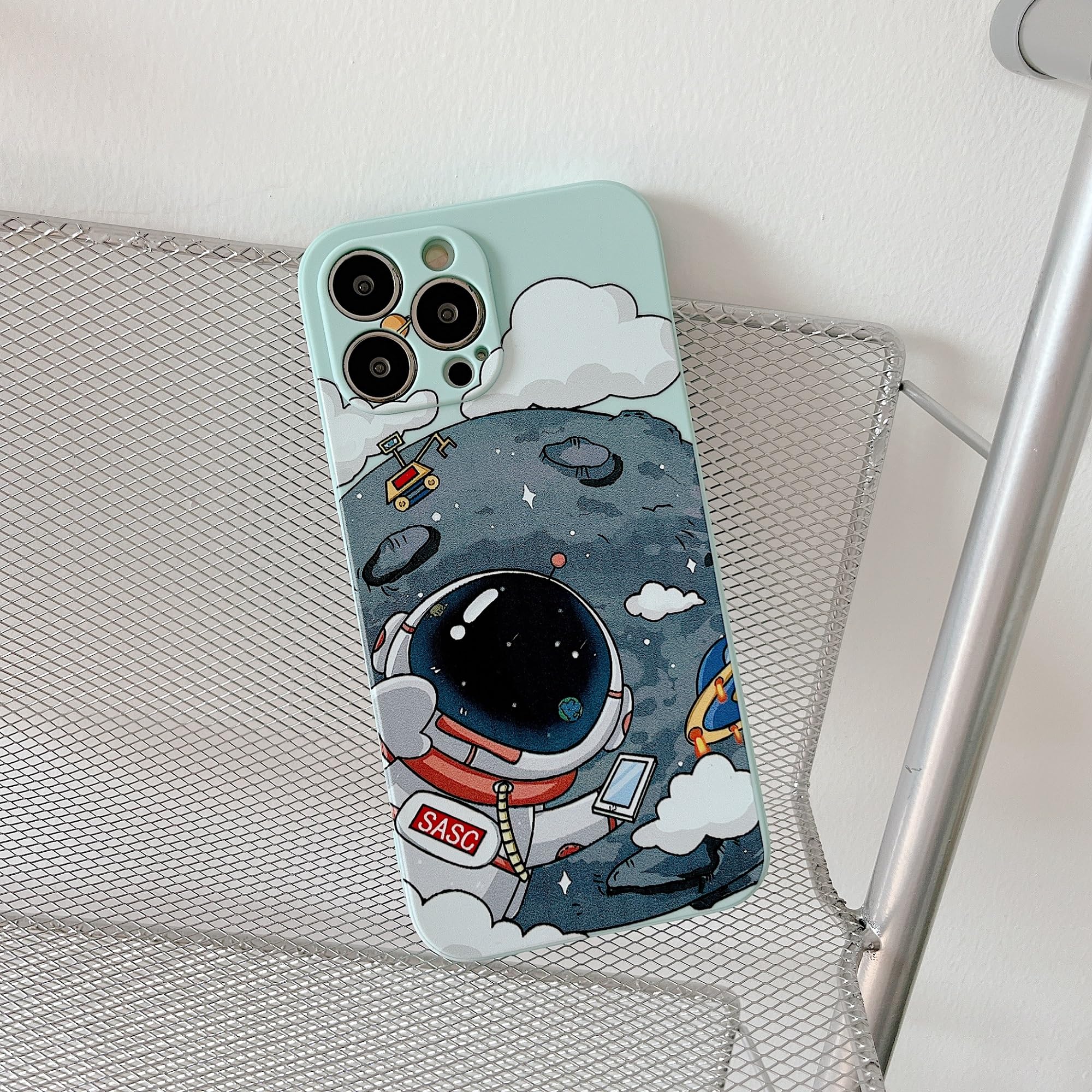 Custodia Cool Alien UFO Per IPhone 15 Pro Max, Design Psichedelico Con Pianeti Alieni, Morbida E Antiurto In TPU Per Ragazzi E Ragazze