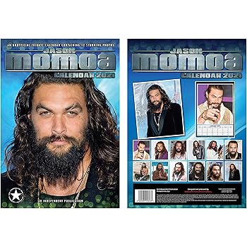 Brand New Jason Momoa Calendar 2021 With Jason Momoa Fridge Magnet Amazon Co Uk Office Products jason momoa calendar 2021