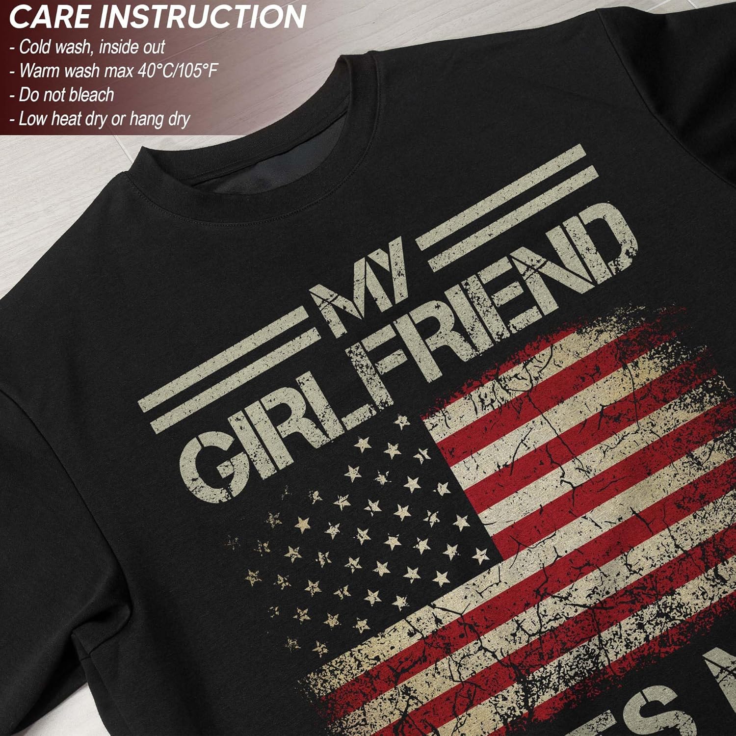 My Girlfriend Beats Me Shirt, Gf Shirts for Men, Boyfriend and Girlfriend Shirts, My Gf Beats Me Shirt 1 - Image 6