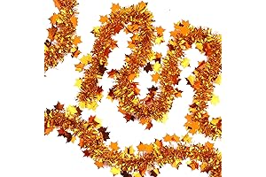 Thanksgiving Fall Tinsel Garland