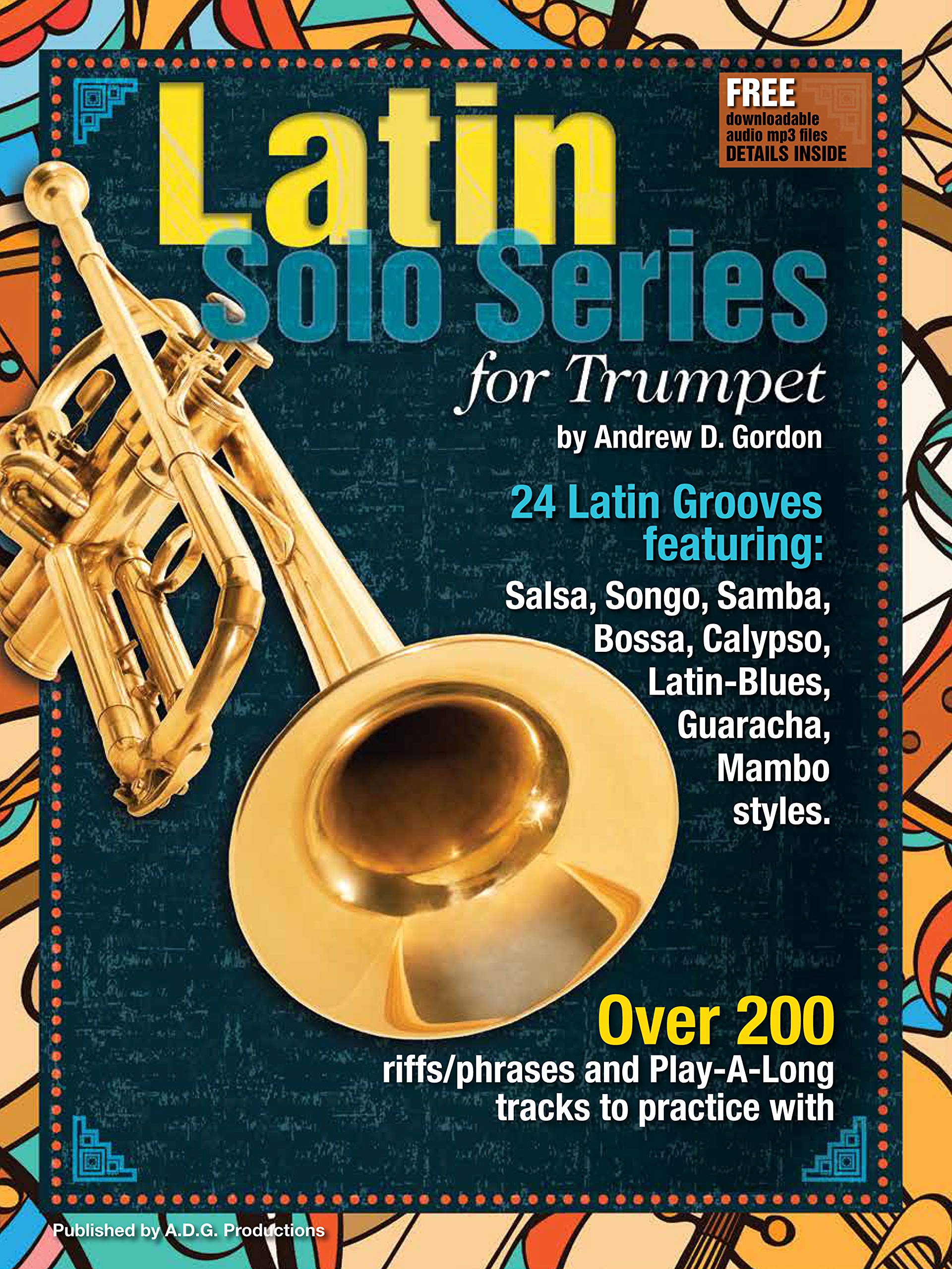 Latin Solo Series for Trumpet Book/mp3 audio files