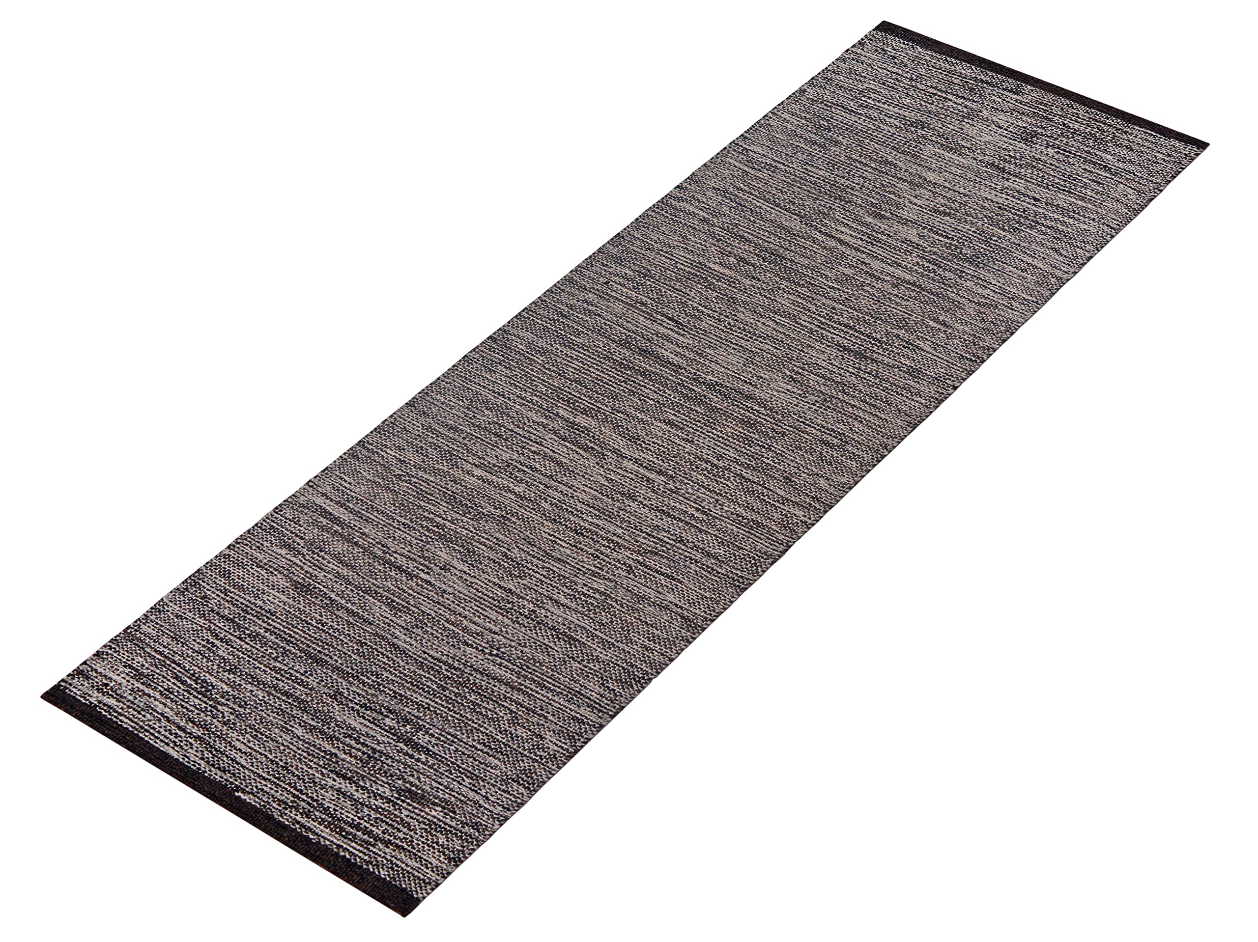 House of Handmade™- Cotton Yoga mat for Women & Men, 2X6 feet, 7mm thickness, Anti-Slip, With Carry Bag and Strap, ideal for home Workout, Pilates. CHOCO-image-29