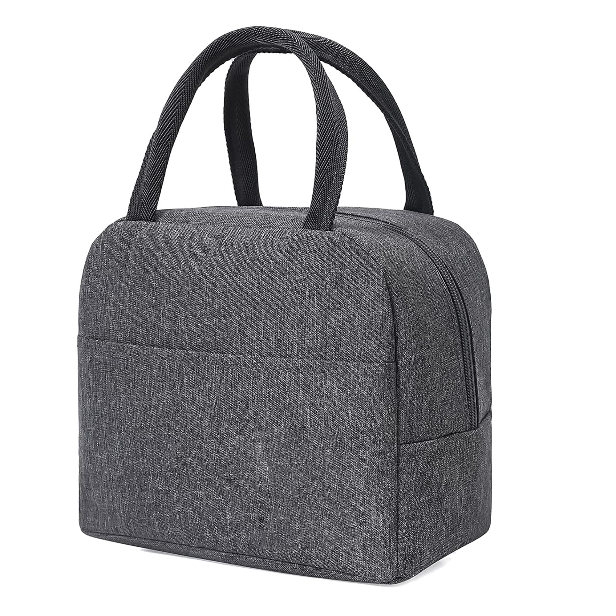 Sulfar Small Cooler Bag | Thermal Insulated Lunch Bag for Office, School, Travel, Camping & Picnic | Portable Fridge Bag | Grey