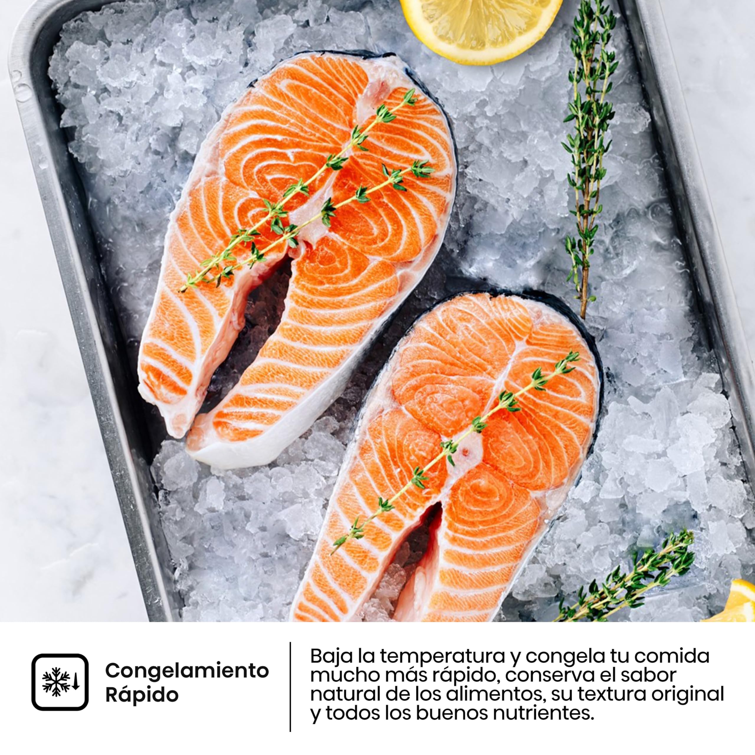 Hisense RS677N4ACC - Frigorífico Americano Dos Puertas, Eficiente Clase C, Capacidad 519 L, ALTO 178,6cm x ANCHO 91cm, Multi-Air Flow, Congelamiento Rápido, Cajón Frutas y Verduras, Color Inox