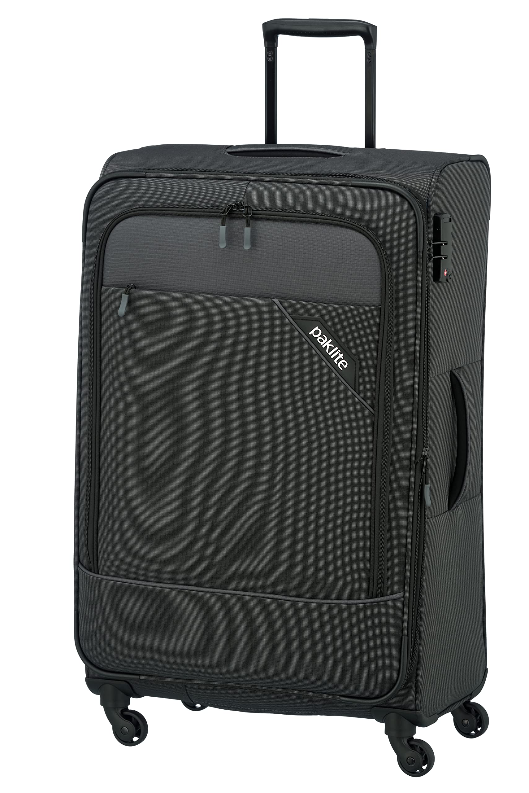Travelite Derby Walizka z Czteroma Kółkami, 77 cm, Antracytowy