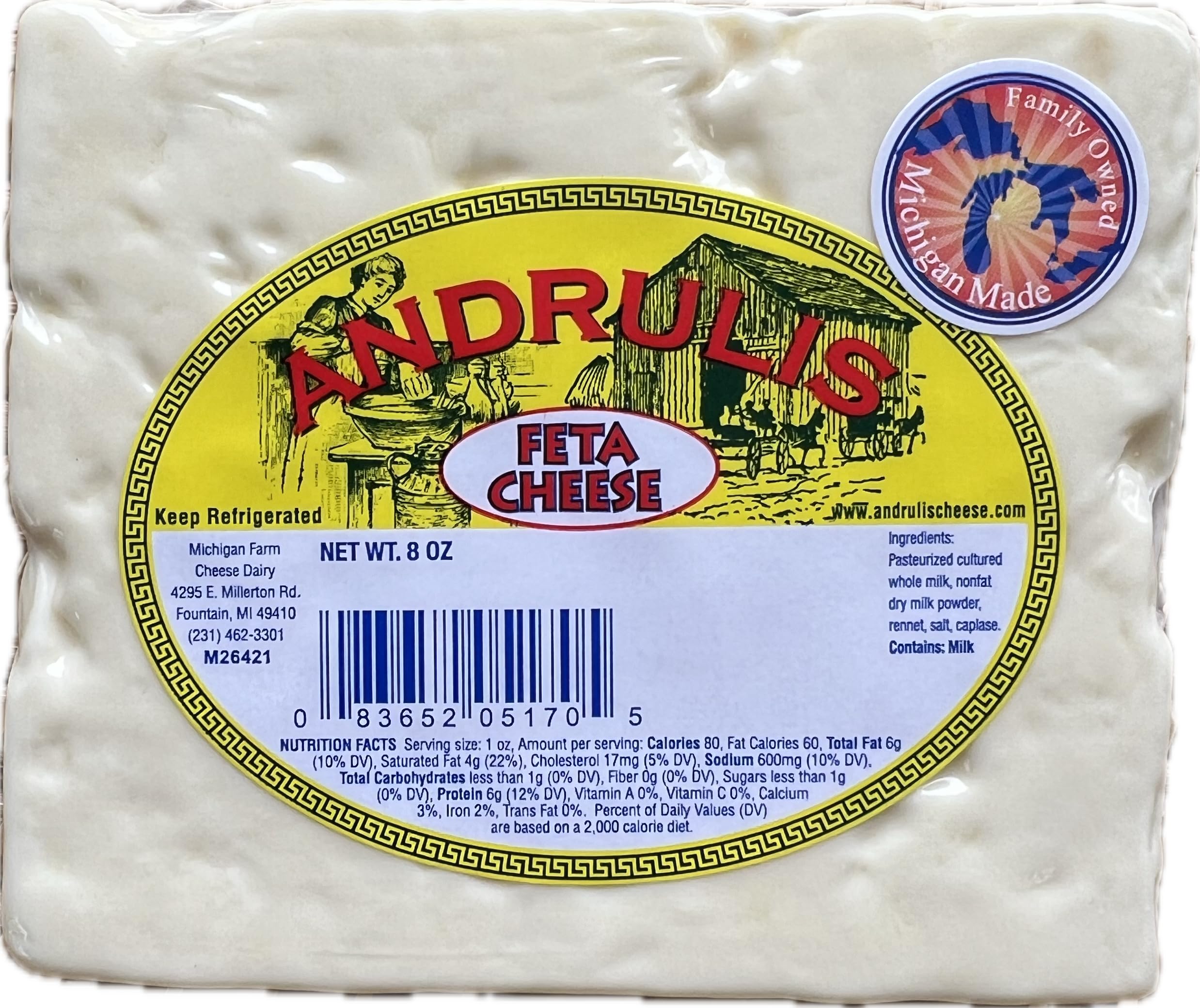 Andrulis Feta Cheese