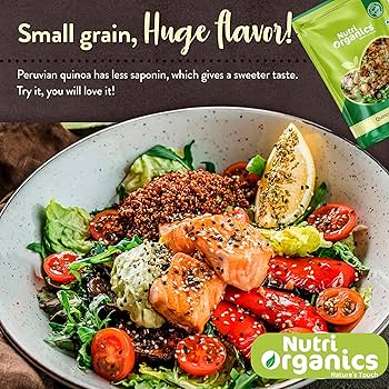 Amazon.com : Nutri Organics Quinoa Seeds Pouch, 1000 g