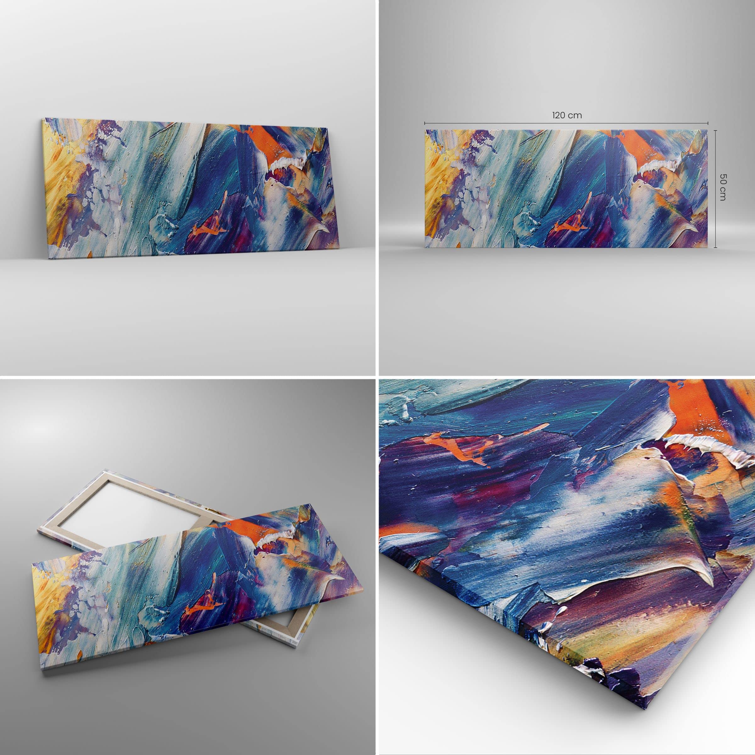 Je partage quelques-unes de mes dernières œuvres abstraites sur toile ! :  r/painting, image size:2400x2400