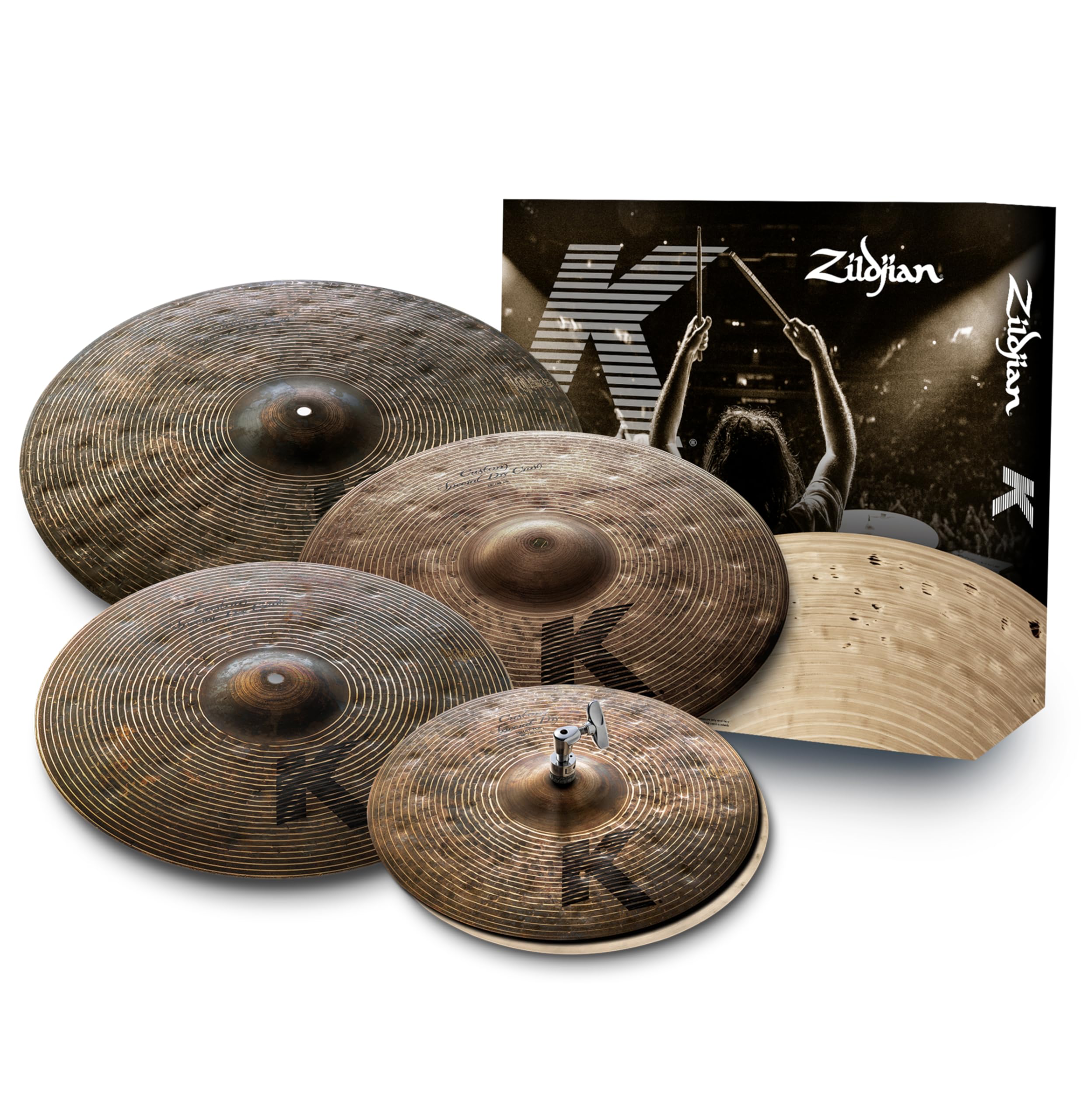 Zildjian K Custom Dry Pack (14-16-18-21)