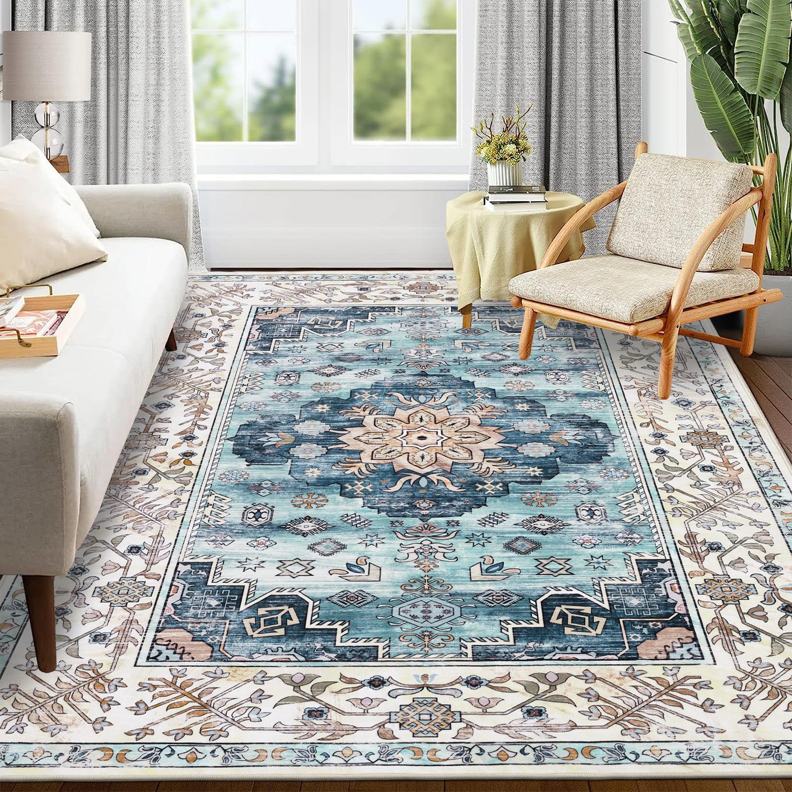 Enyhom Large Vintage Area Rug