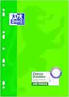 Fogli Oxford A4 A Quadretti Grandi - 400 Pagine, Carta Optik Paper 90g, Made In France - Foto 5
