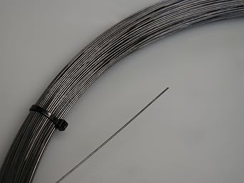 5 Feet Nitinol Shape Memory Pre-trained Wire (1.0mm 40 C (18ga 104 F))