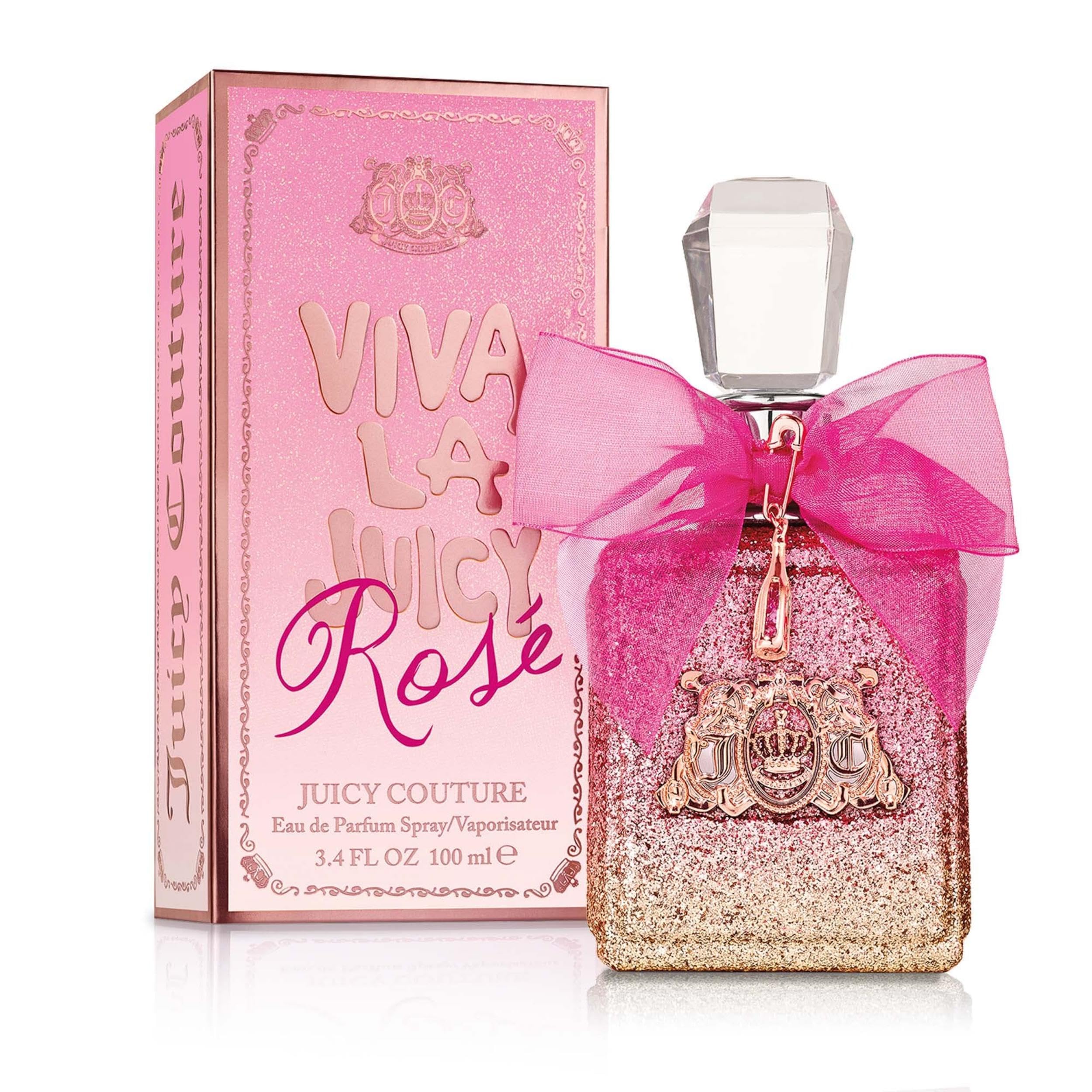 Viva La Juicy Rosé Eau De Parfum, Women's Perfume with Notes of Pear, Rose & Ambrox - Fruity & Floral, EDP Spray