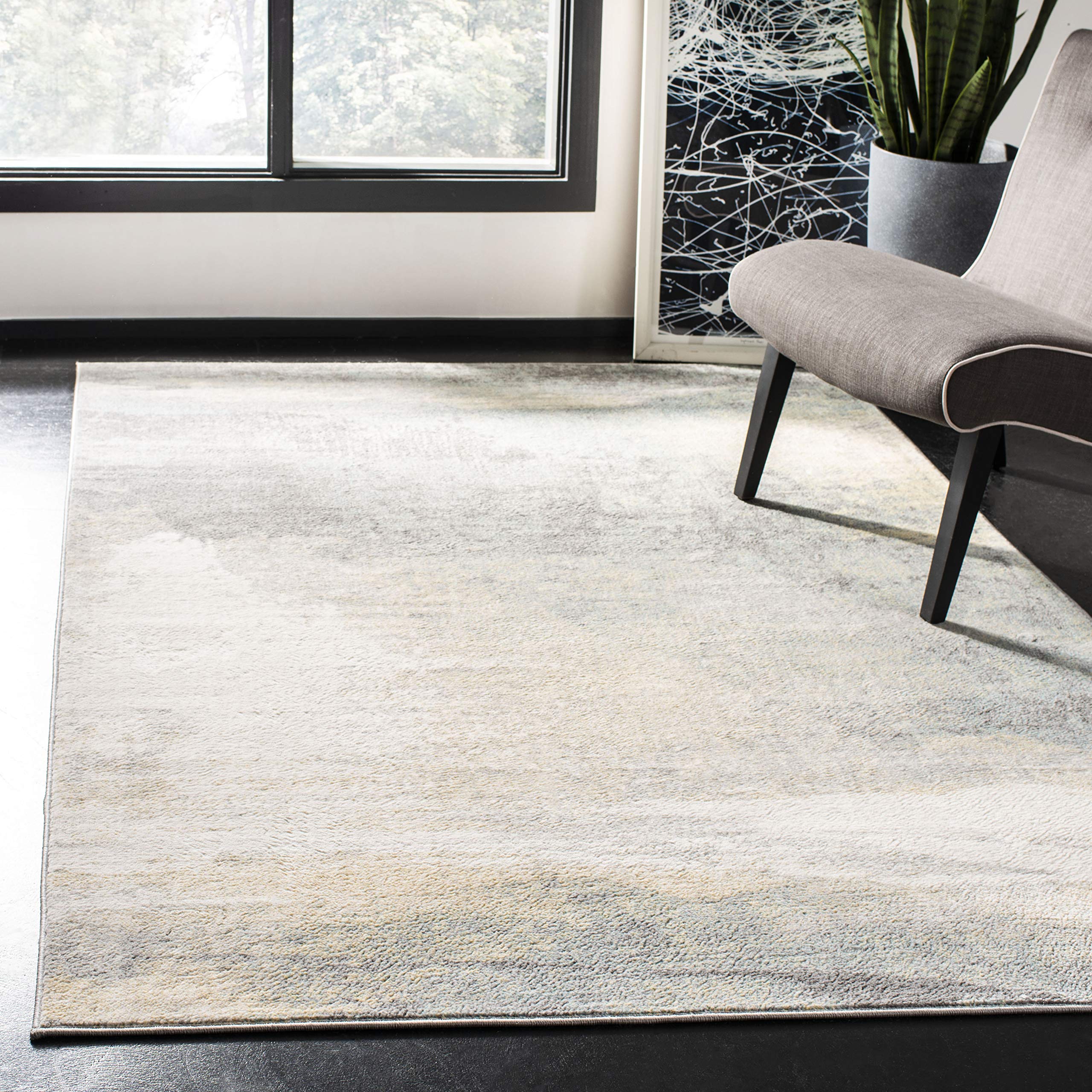 Safavieh Alfombra Rectangular Tejida Abstracta Safavieh Jasper JSP114; Producto de Interiores