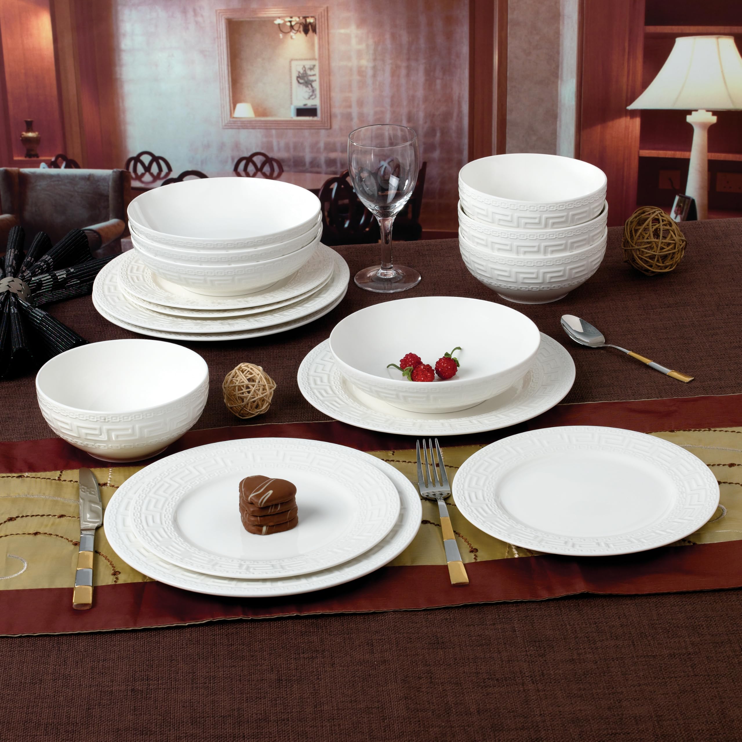 Assiettes En Porcelaine Anglaise Floral,Végétal