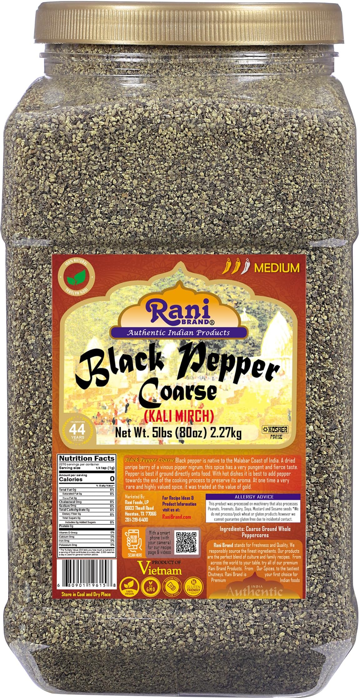 Kirkland Signature Coarse Black Pepper (2 bottle