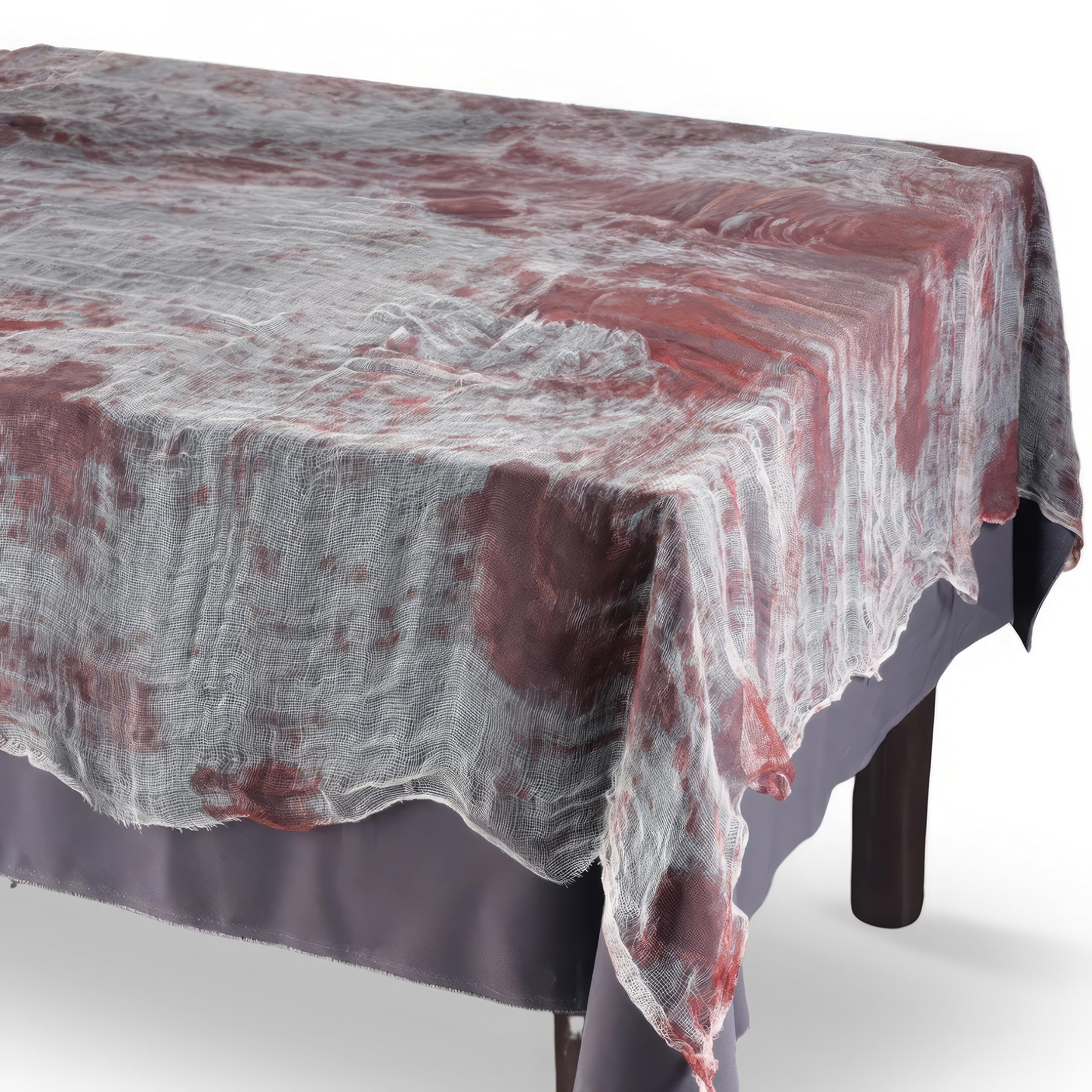 Amscan Bloody Gauze Tablecover-60 x 84