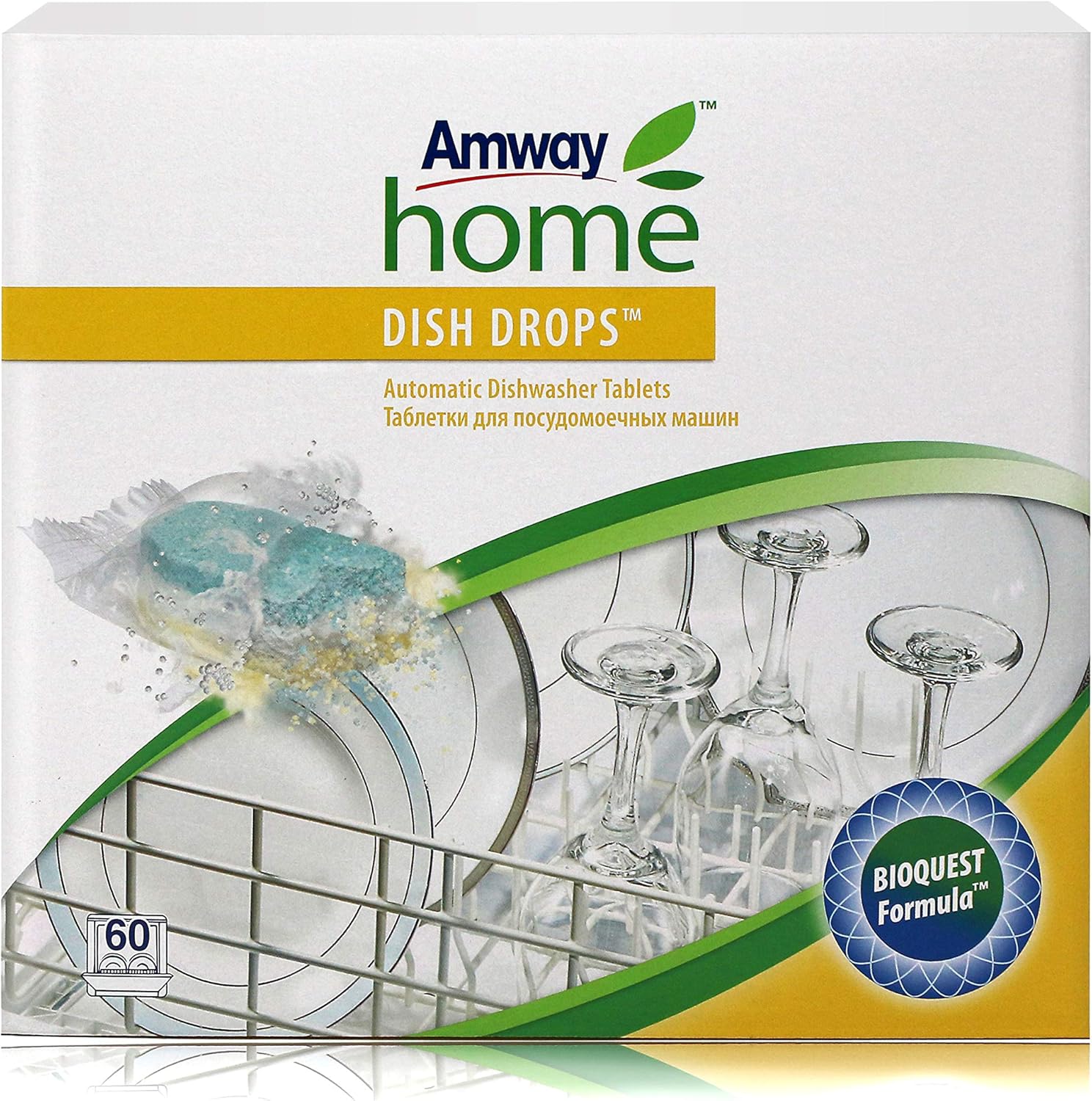 Amway Home Dish Drops Automatic Dishwasher Tablets (60
