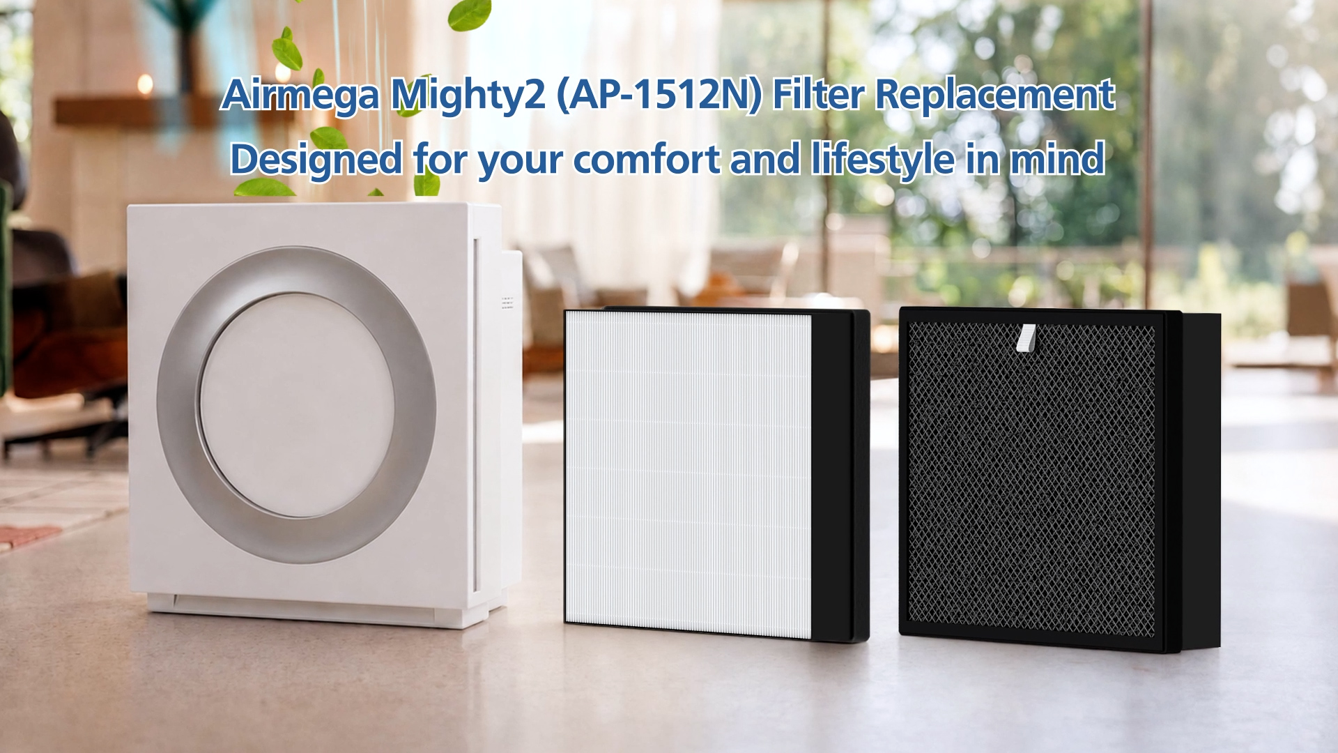 Image of Airmega Mighty2 Replacement Filter for Coway Mighty2 AP-1512N Air Purifier