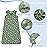 DaysU Baby Sleep Sack 0-6 Months Stretchy Wearable Blanket 2-Way Zipper TOG 0.5 Breathable Lightweight Sleeping Bag Leaf Small