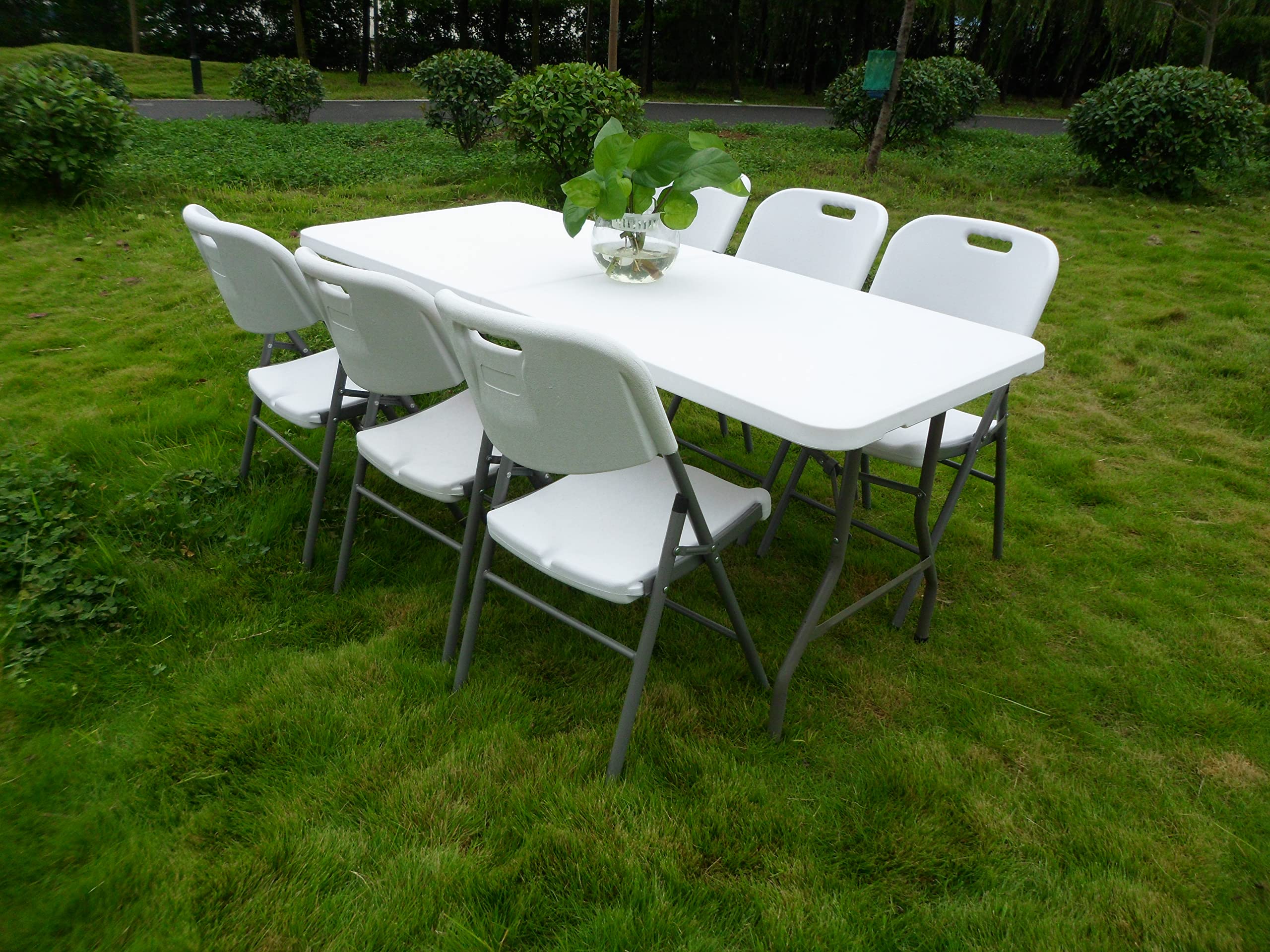 Linea Garden Friend Tavolo Rettangolare 183x76x74h cm Pieghevole horeca