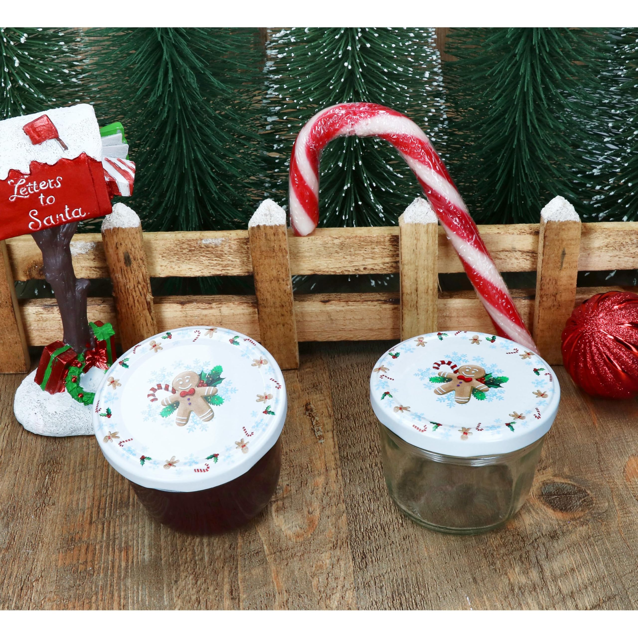 MamboCat 100er Set Sturzglas 230 ml mit Twist-Off-Deckel Candyman eisblau I Einmachgläser + TO 82 Deckel + GRATIS Heft I Vorratsgläser einkochen & konservieren