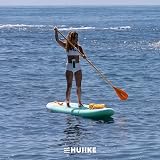 HUIIKE Stand Up Paddle Board for Adults with Accessories Included, Oar, Fins, Pump. Inflatable Sup Board Great Stability and Resistance. 10’ x 33" x 5.9", Maximum Load 286 lb - 9