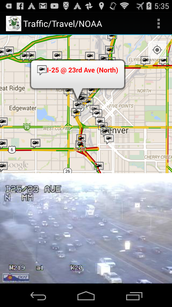 US & Canada Traffic Cameras App on Amazon Appstore