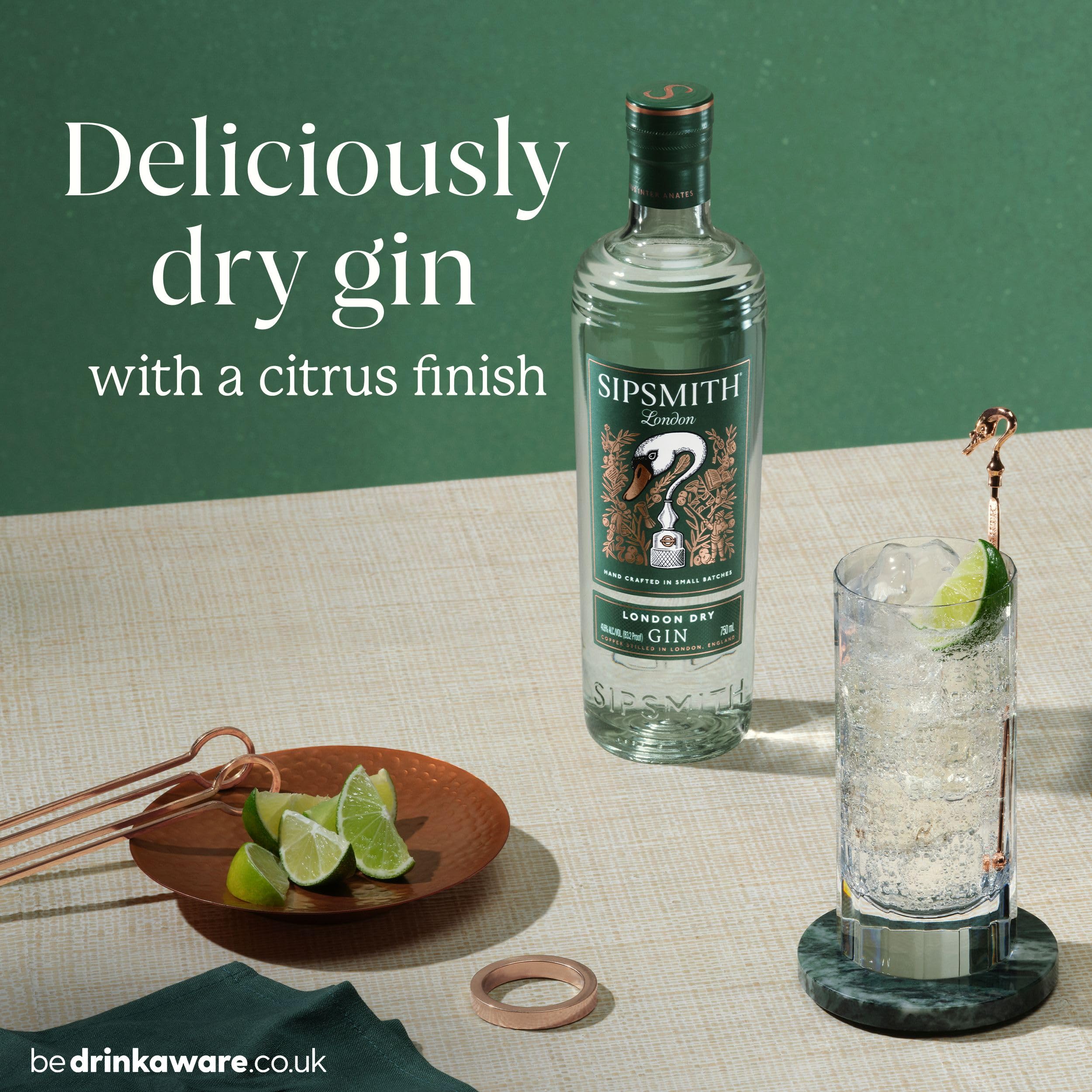 Sipsmith | London Dry | Made in London | Craft | Gin | Smooth