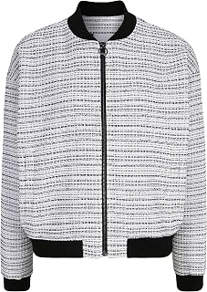 Tamaris Damen ATLANTIS Karierte Bomber Jacke