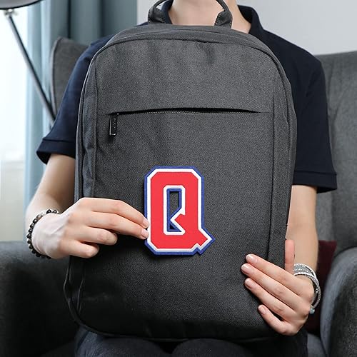 Miniatura 39 de Parches de letras termo-adhesivas de alta calidad – Lindas letras para ropa – Parche universitario para ropa – Letras bordadas de 4 1/2 parches