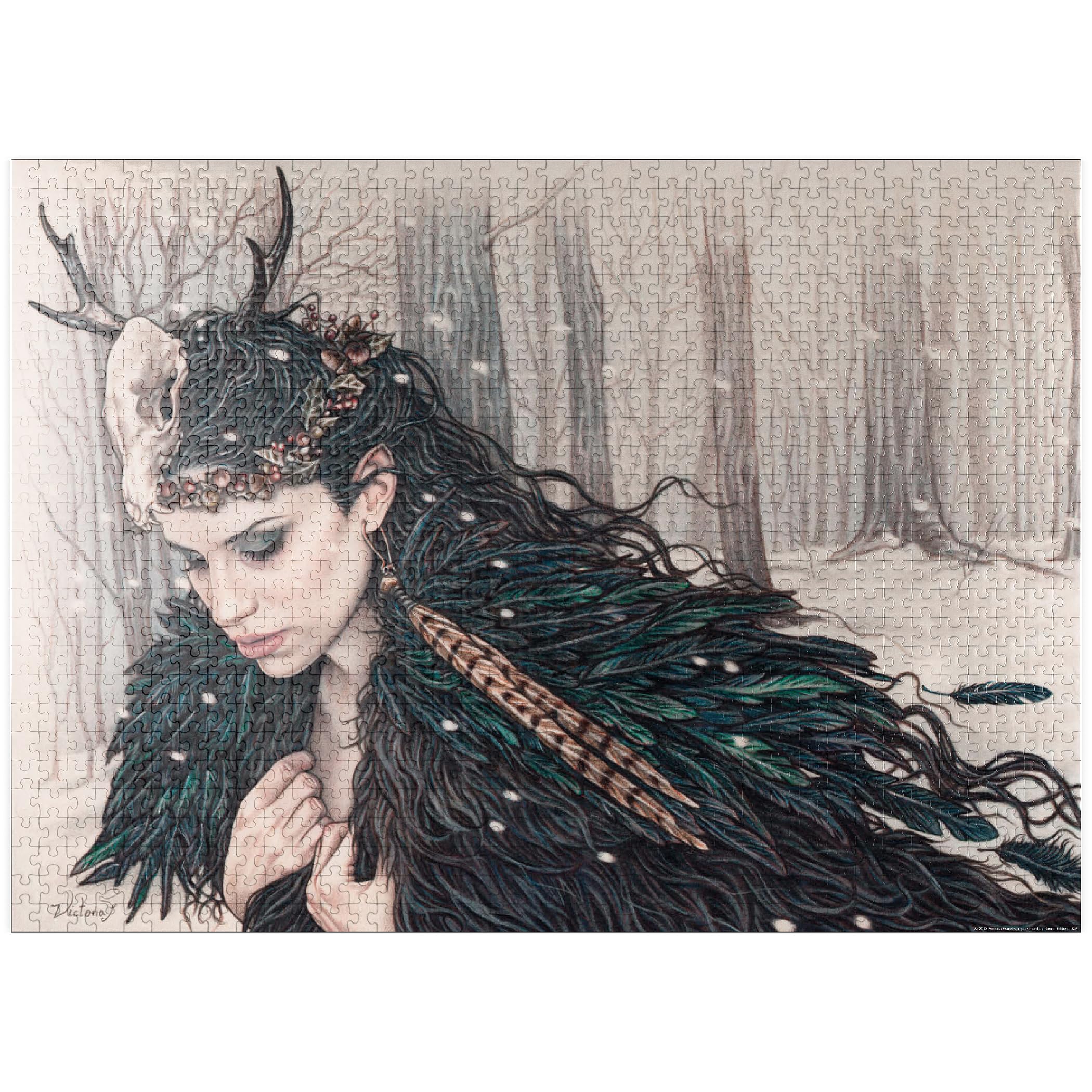 Amazon.com: MyPuzzle Horned - Victoria Francés - Favole - Premium
