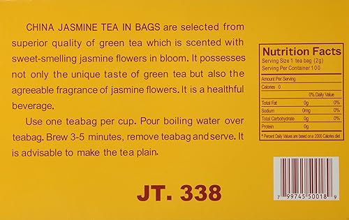 Miniatura 2 de Té de jazmín Royal King - 100 bolsas de té