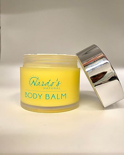 Nardo's Natural Bálsamo corporal / 4 onzas – Mantequilla orgánica para el vientre y el cuerpo, bálsamo para los pies, alivio de erupciones del bebé,