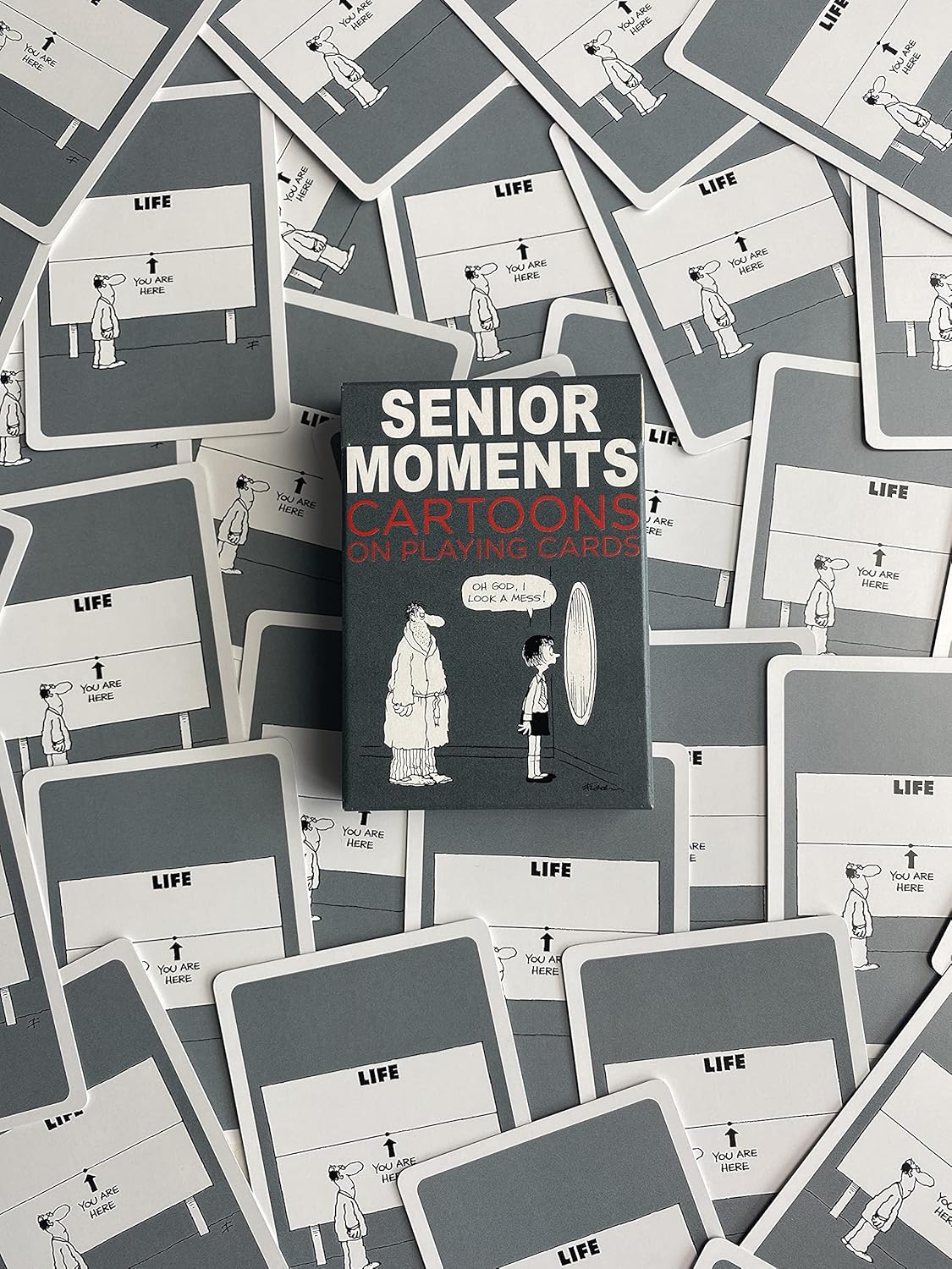Gibsons Senior Moments Single Deck Playing Cards from Piatnik | Card Game | Pack of Cards