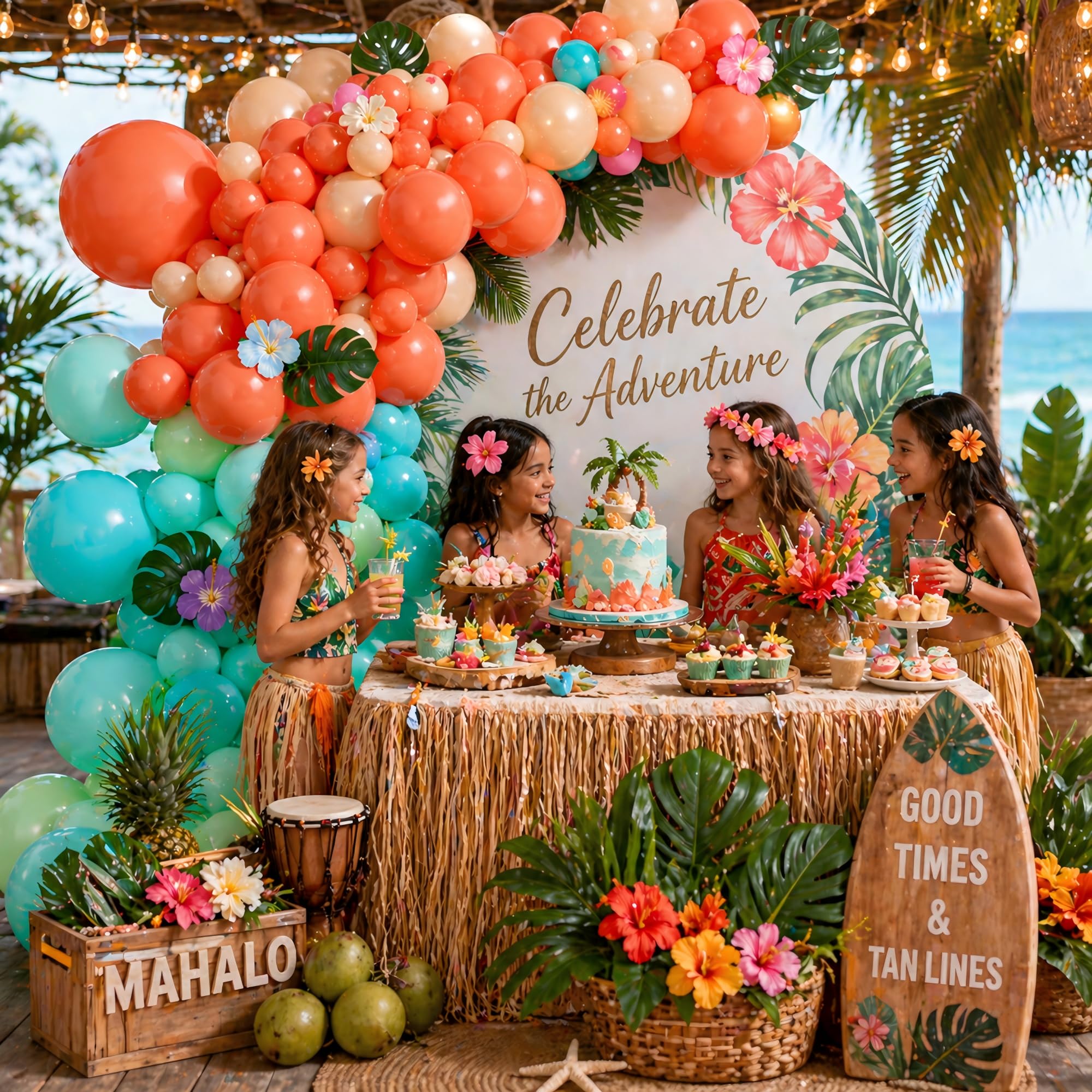 Amazon.com: 137pcs Moana Birthday Party Supplies, Moana Balloon