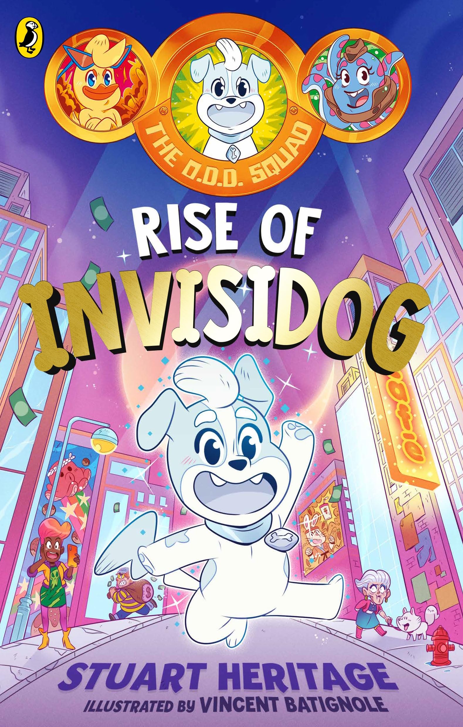 Stuart Heritage The O.D.D. Squad Rise of Invisidog Paperback Book