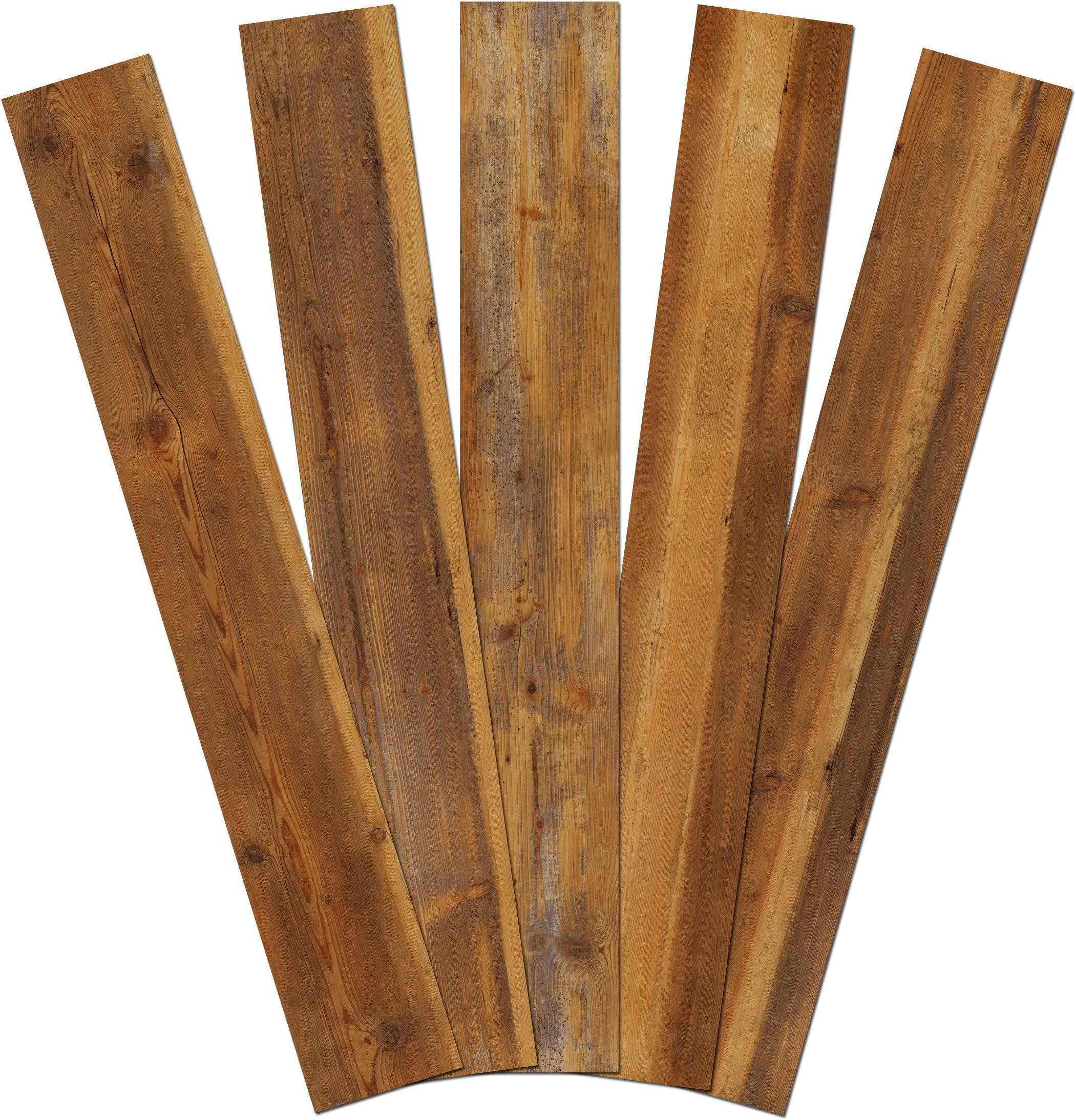 Admira 10 Pack 6.5mm Stone Core Engineered Vinyl Plank Flooring with Foam Underlay, 48" x 7", Reclaimed Pine, 23 Sq. Ft