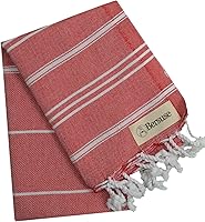 Vista 11 de Bersuse 100 % algodón - Toalla de mano Anatolia turca - Fouta Peshtemal para baño y playa - Para cabeza, rostro, cabello, bebés, cuidado, cocina
