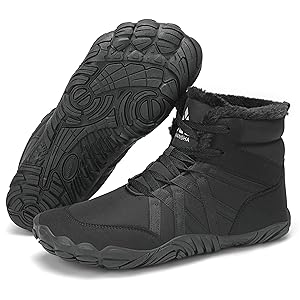 Mishansha Barefoot Invierno Hombre Zapatos Descalzos Mujer Antideslizante Calientes Botas Gr.36-48 EU - Oferta en Moda