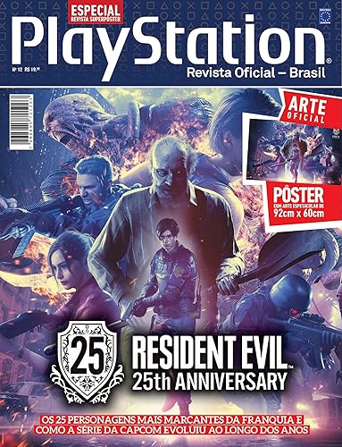 Superpôster PlayStation - Resident Evil 25th Anniversary